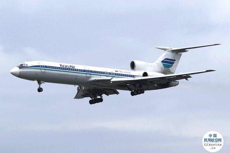 俄最后一架图-154客机退役