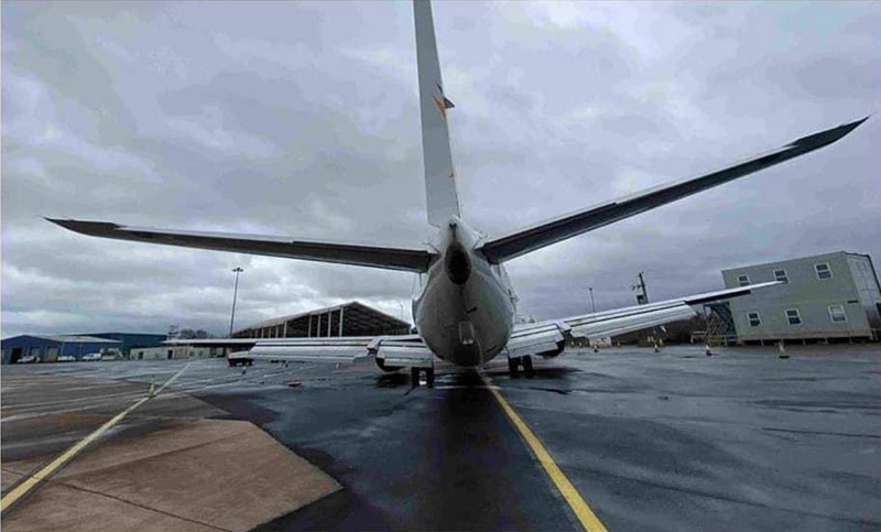 西大西洋航空737货机硬着陆 机身严重受损