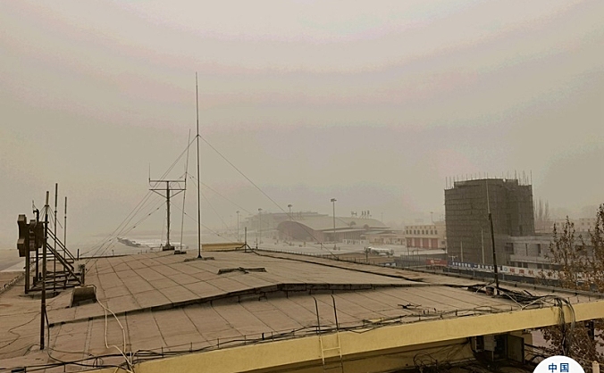 新疆空管局阿克苏空管站积极应对风沙浮尘天气