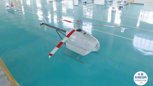 建德航空小镇诞生杭州首架无人直升机