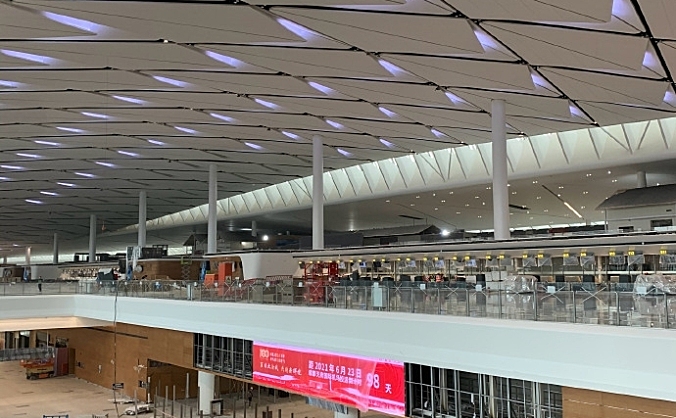 抢先看！天府机场候机楼最新内部图片