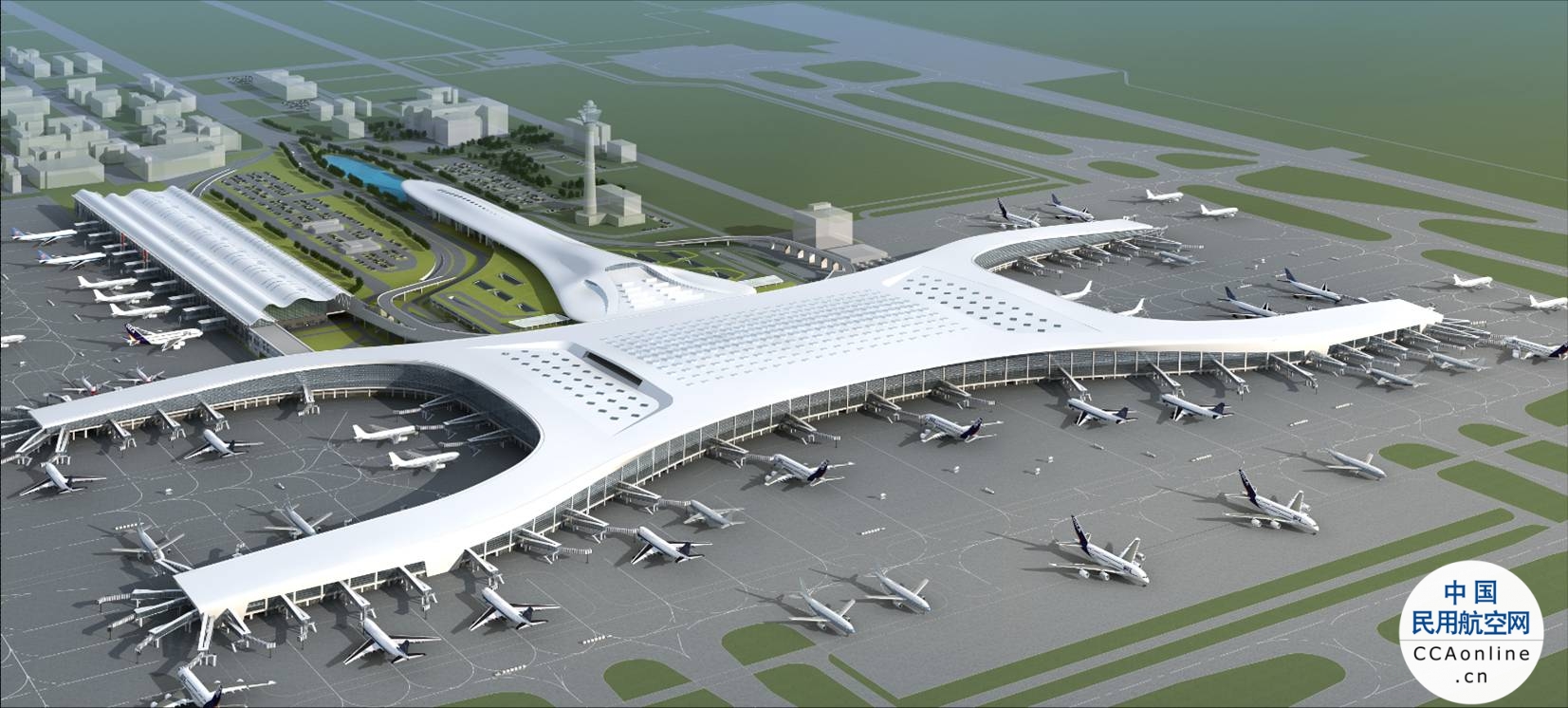 郑州机场三期工程初亮相，北货站年货邮保障能力中部第一
