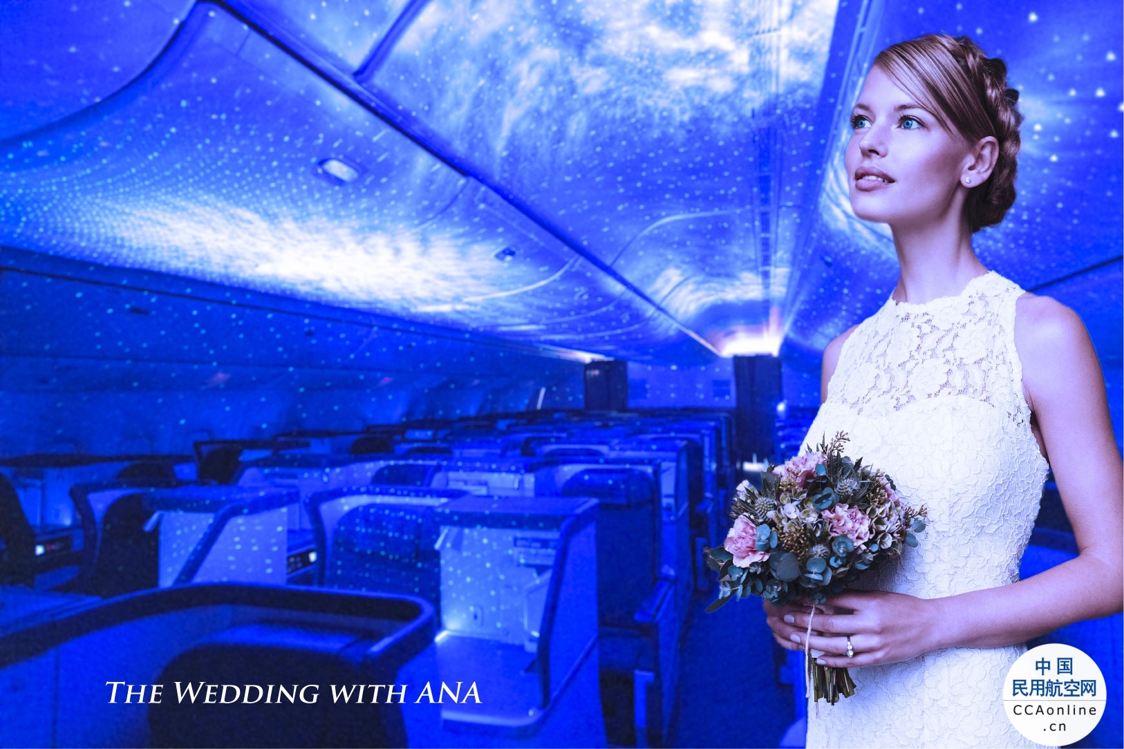 全日空航空推出“机内婚礼” 单场定价9.4万元
