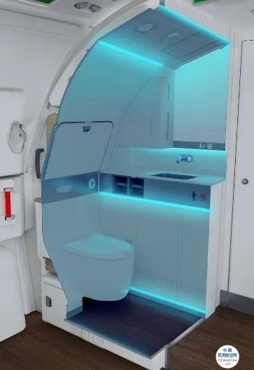 巴航工业提出商用飞机无菌洗手间的全新概念