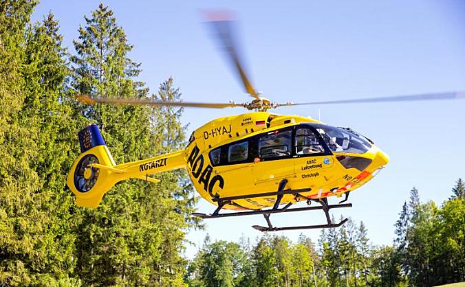 首架采用可持续航空燃料飞行的救援直升机在德国起飞