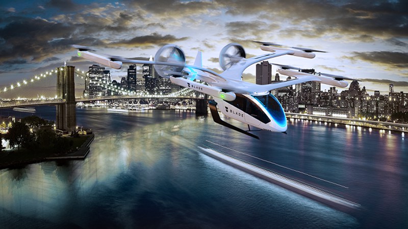 巴航工业旗下Eve将为Blade在佛罗里达州南部和西海岸市场部署电动垂直起降飞机