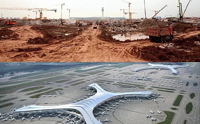 进度喜人！重庆江北机场T3B航站楼建设有序推进