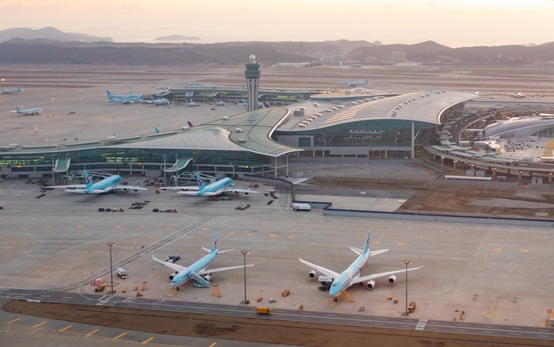 仁川机场旅客吞吐量三年来首次增加