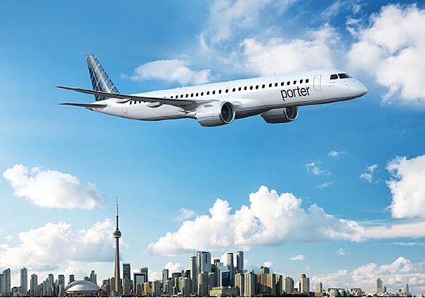 波特航空订购80架巴航工业E195-E2 引领重要扩张