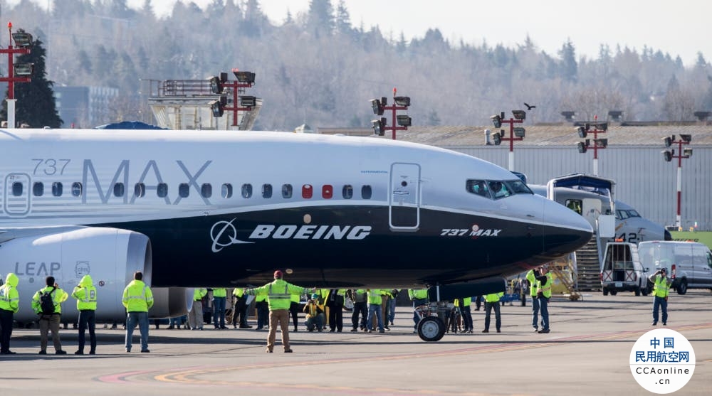 波音737MAX在中国试飞后开始返程