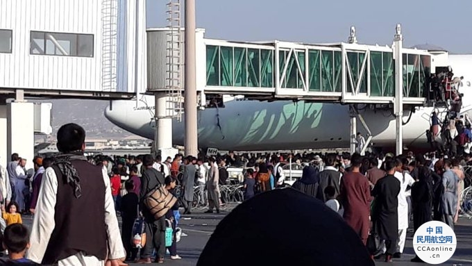 德媒：数千人仍聚集在喀布尔机场等待撤离