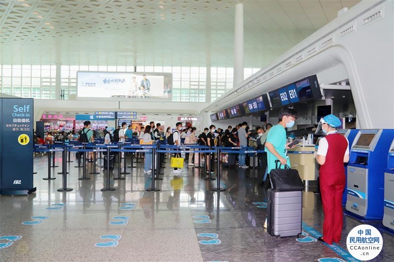 武汉天河机场“十一”黄金周运输旅客54.2万人次