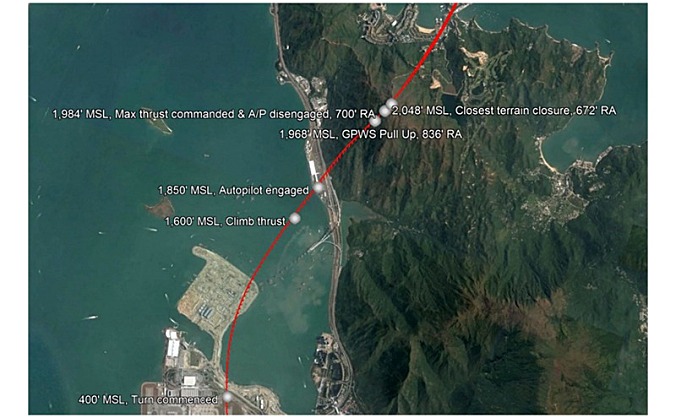 香港民航意外调查机构公布2017年货机偏离路线调查报告