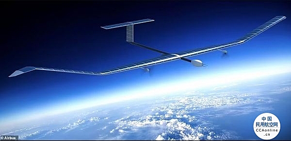 可一次凌空18天：空客太阳能飞机2万米高空试飞创纪录