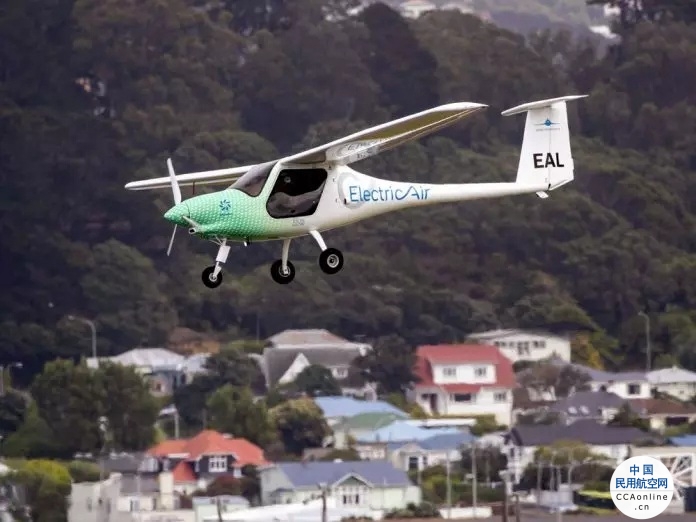 载人电动飞机首次飞越纽西兰海峡