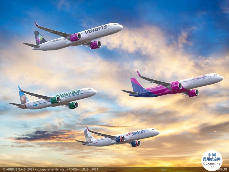 Indigo伙伴公司订购255架空中客车A321neo系列飞机