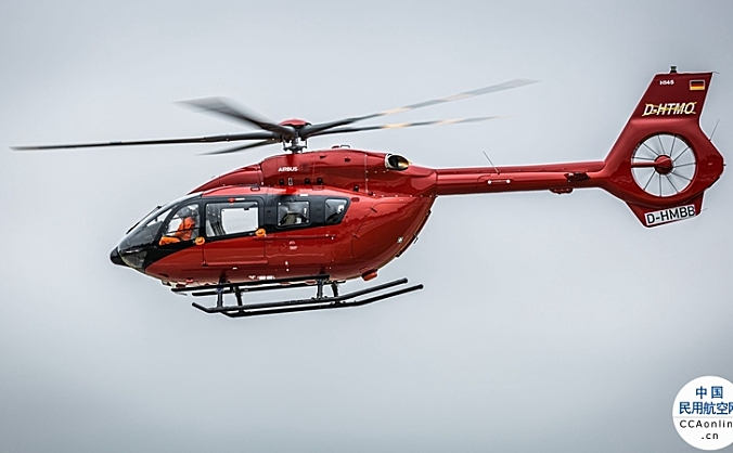 海上风电领域首架五桨叶版空客 H145 直升机交付运营
