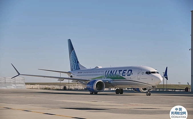 美联航一航班在其一台发动机中使用100%的可持续航空燃料