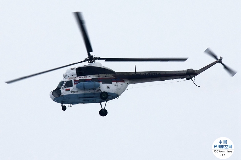 俄一架米-2直升机坠毁，飞机上有两人