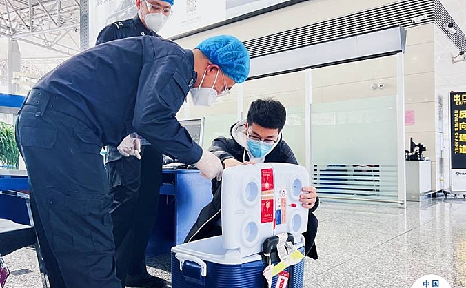 生命接力！石家庄机场联合驻场航空公司全力保障人体器官紧急运输