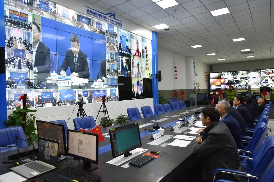 新疆机场集团党委新年慰问一线职工