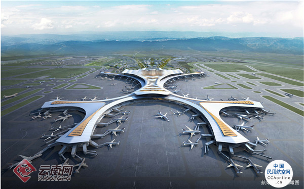 昆明机场T2航站楼将于今年年底全面开工建设