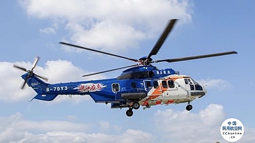 渔民海上作业受伤昏迷，H225航空救援直升机成功吊救