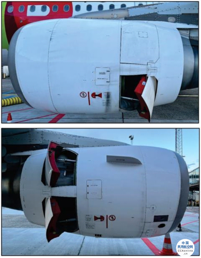 葡萄牙航空客机着陆时发生推力反向器故障
