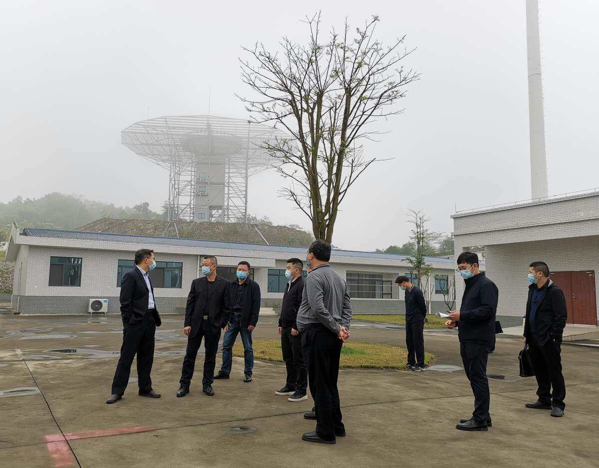 百色市副市長李玉成到百色導航臺開展調(diào)研