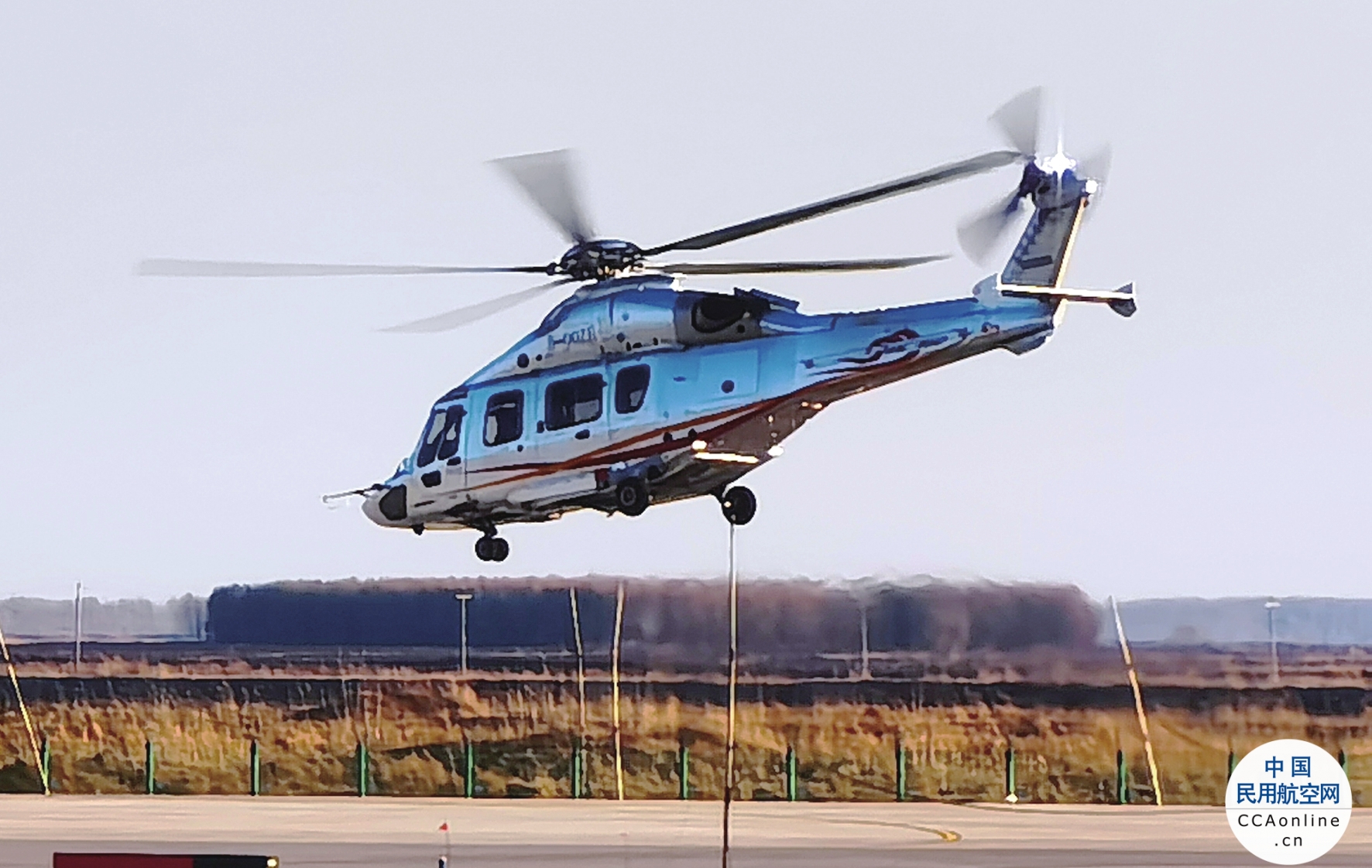 AC352直升机局方专项审定试飞正式开始