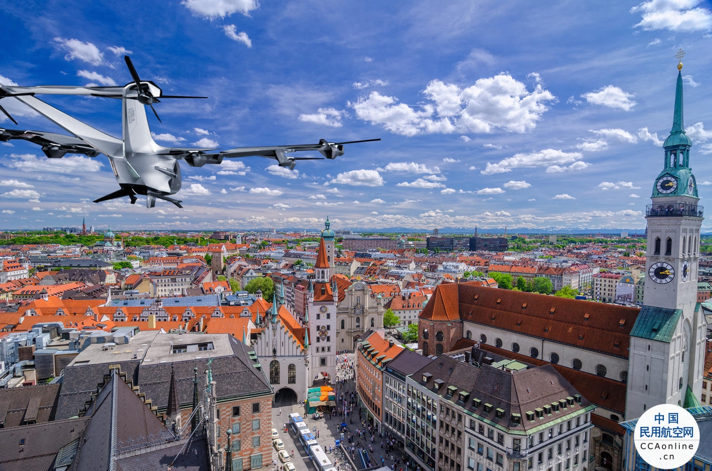 空客公司牵头实施德国未来城市空中交通计划