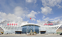 新疆第一个高高原机场塔什库尔干红其拉甫机场实地验证试飞正式开始