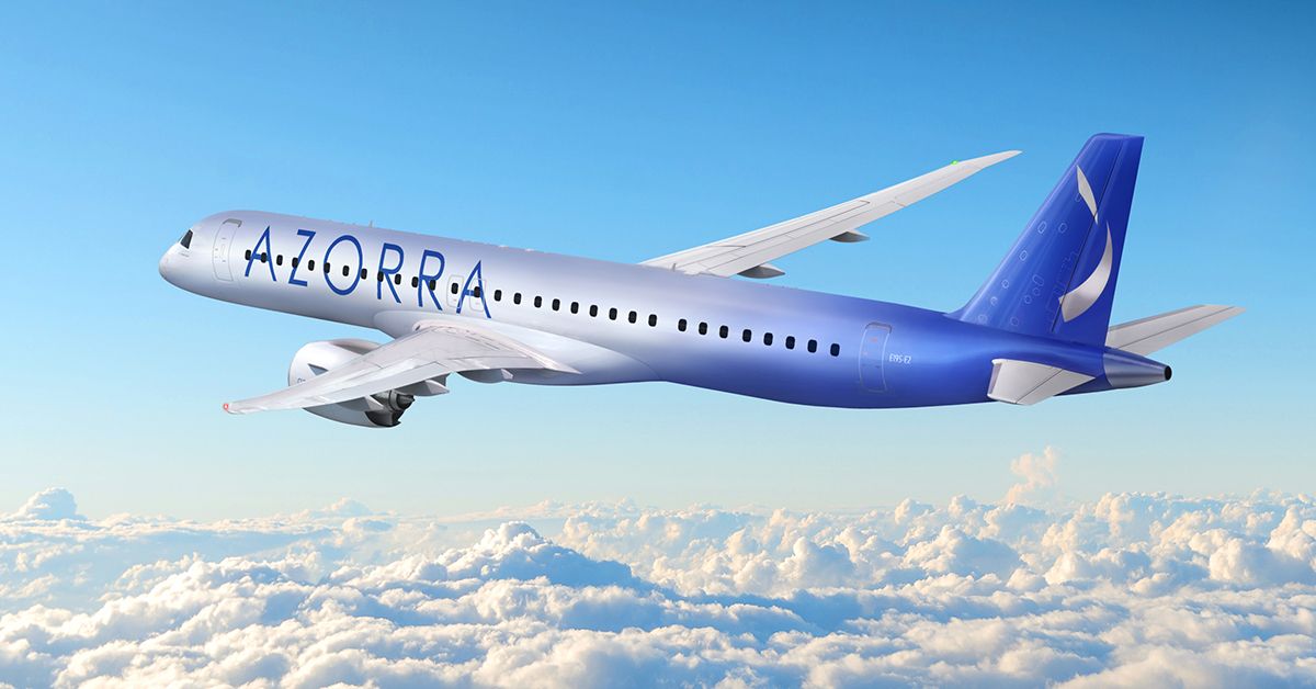 Azorra订购15架E195-E2飞机