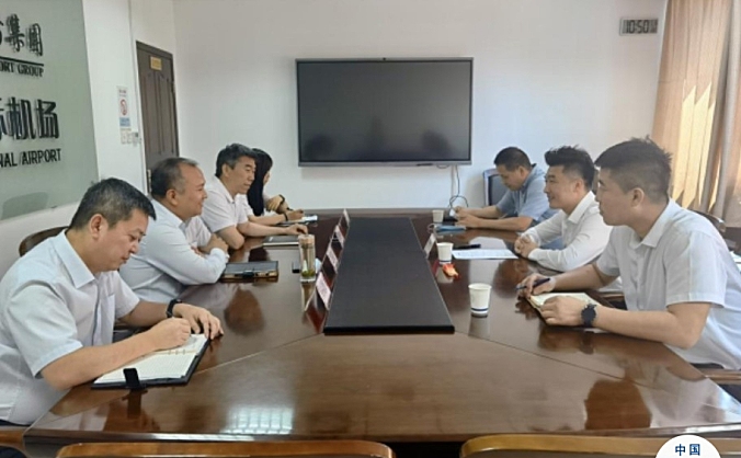 共谋合作发展，携手奋进征程，福州航空总经理张德祥一行拜访西安咸阳机场