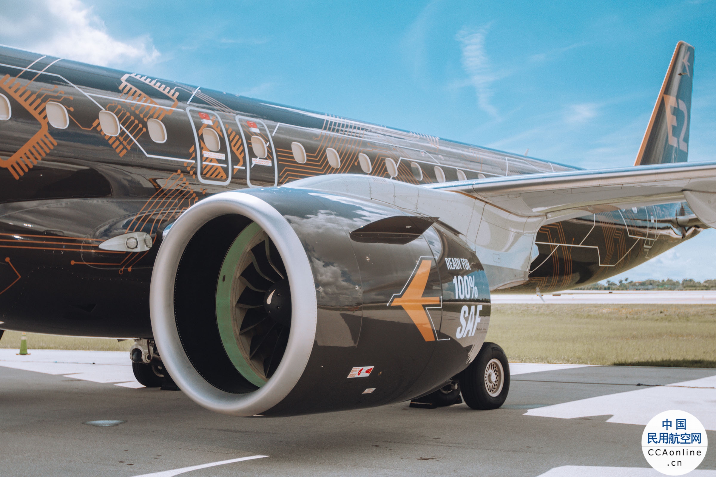 巴航工业与普惠合作完成100%可持续航空燃料飞行测试