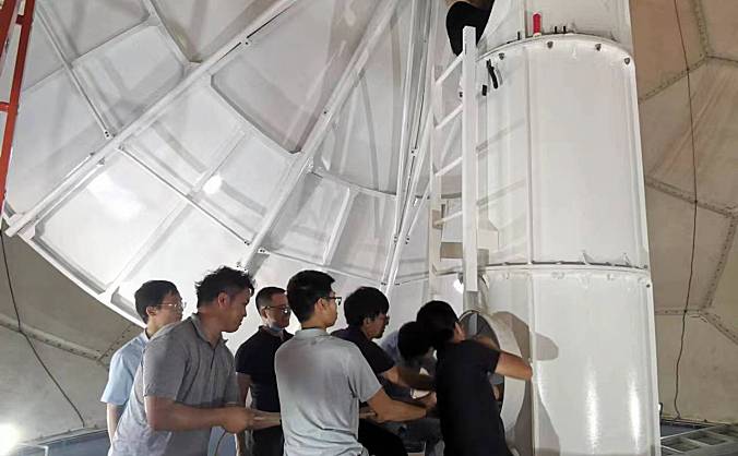 广西空管分局快速抢修天气雷达漏油故障应对台风保障