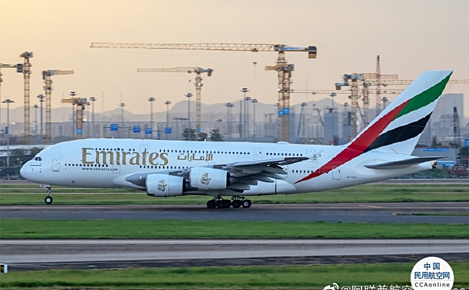 阿联酋航空复航迪拜至广州航线