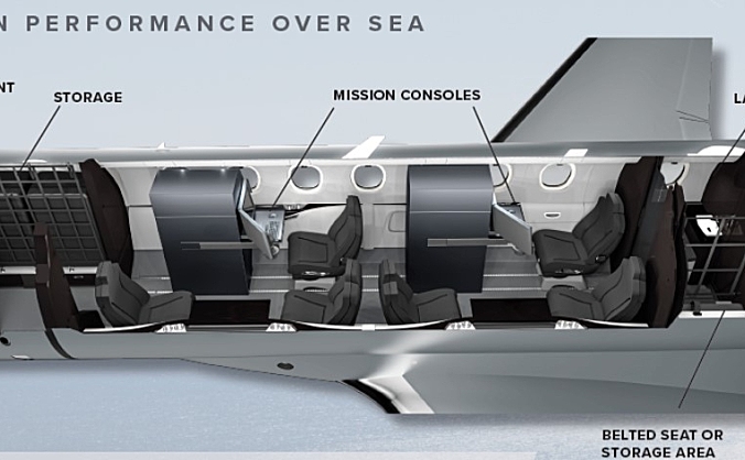 德事隆航空务推出赛斯纳奖状经度新改装，支持海上巡查特殊任务