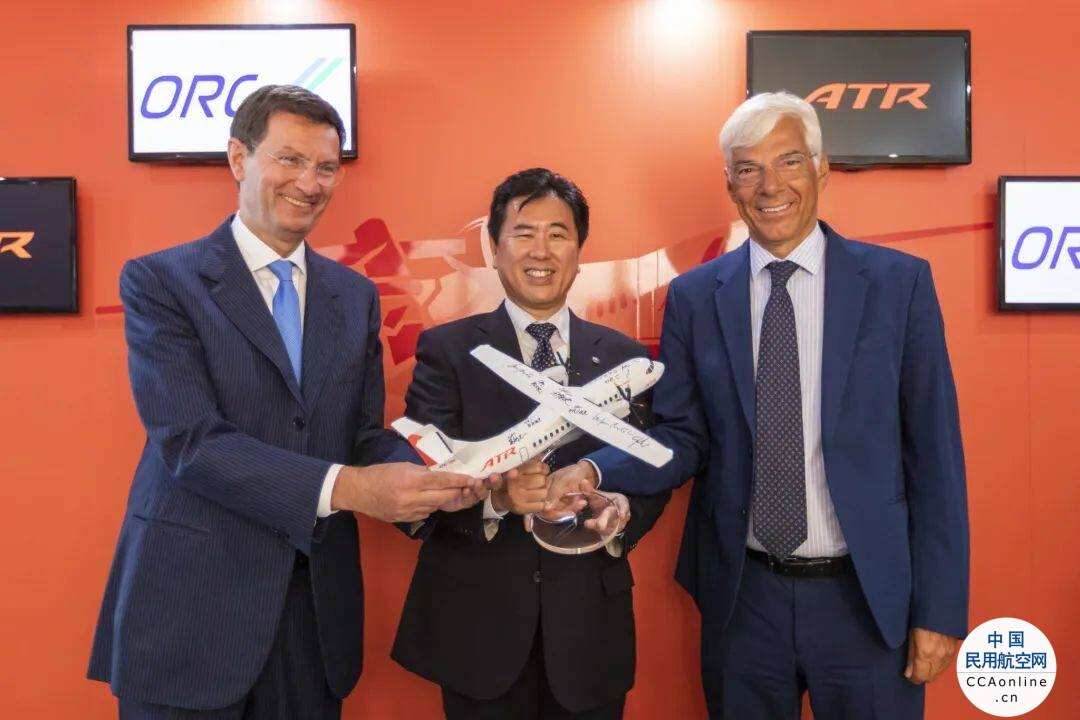 日本東方空橋簽署ATR 42-600訂單和ATR小時包修協議