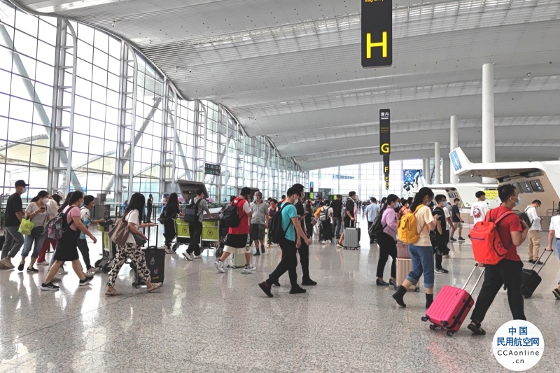 今年前7月白云机场旅客量全国机场排第一
