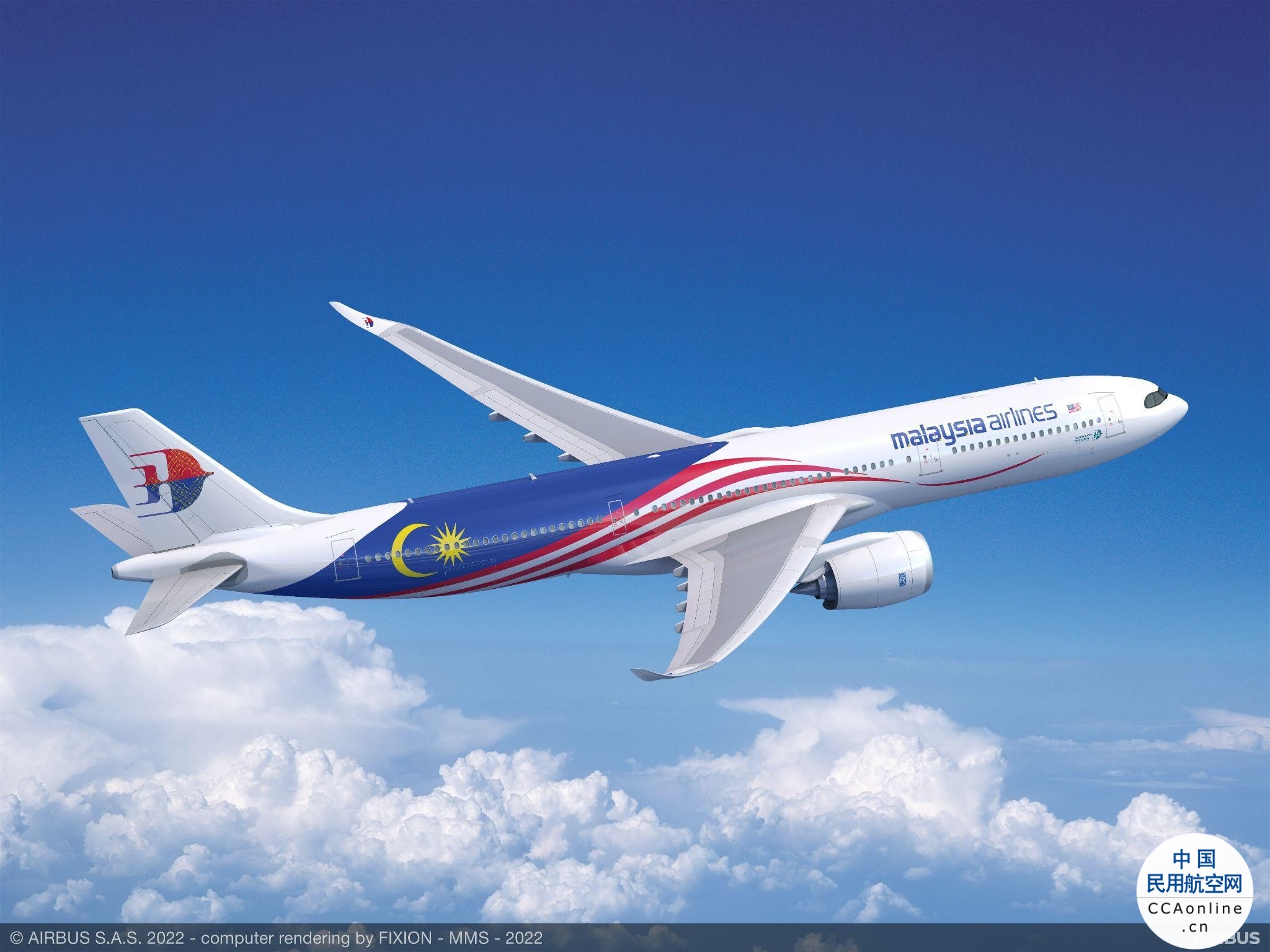 马来西亚航空将引进20架空客A330neo飞机用于更新其宽体飞机机队