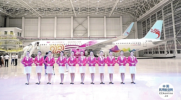 长龙航空“亚运号”火炬主题彩绘飞机亮相，推动杭州亚运会品牌