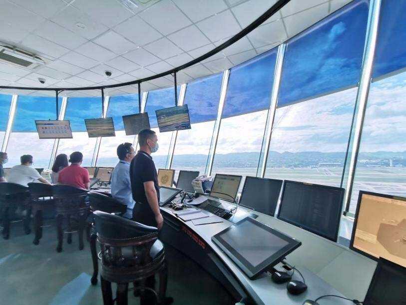 廣西空管分局順利完成南寧機場23號跑道校驗飛行保障工作