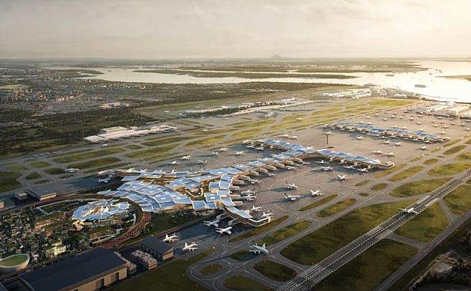 新加坡樟宜机场公布T5航站楼重新设计预览图