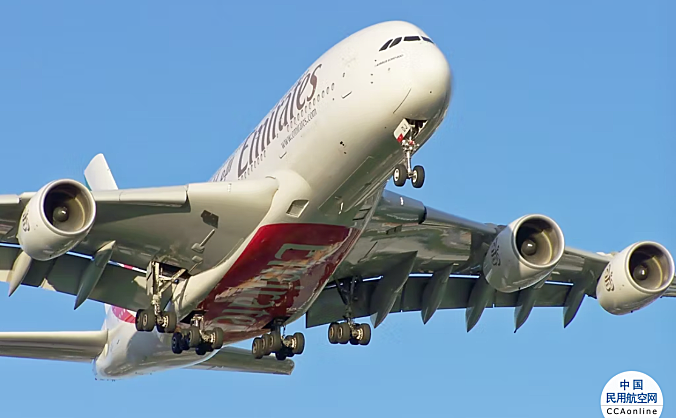 阿联酋航空进一步削减其德国空客A380航班时刻表