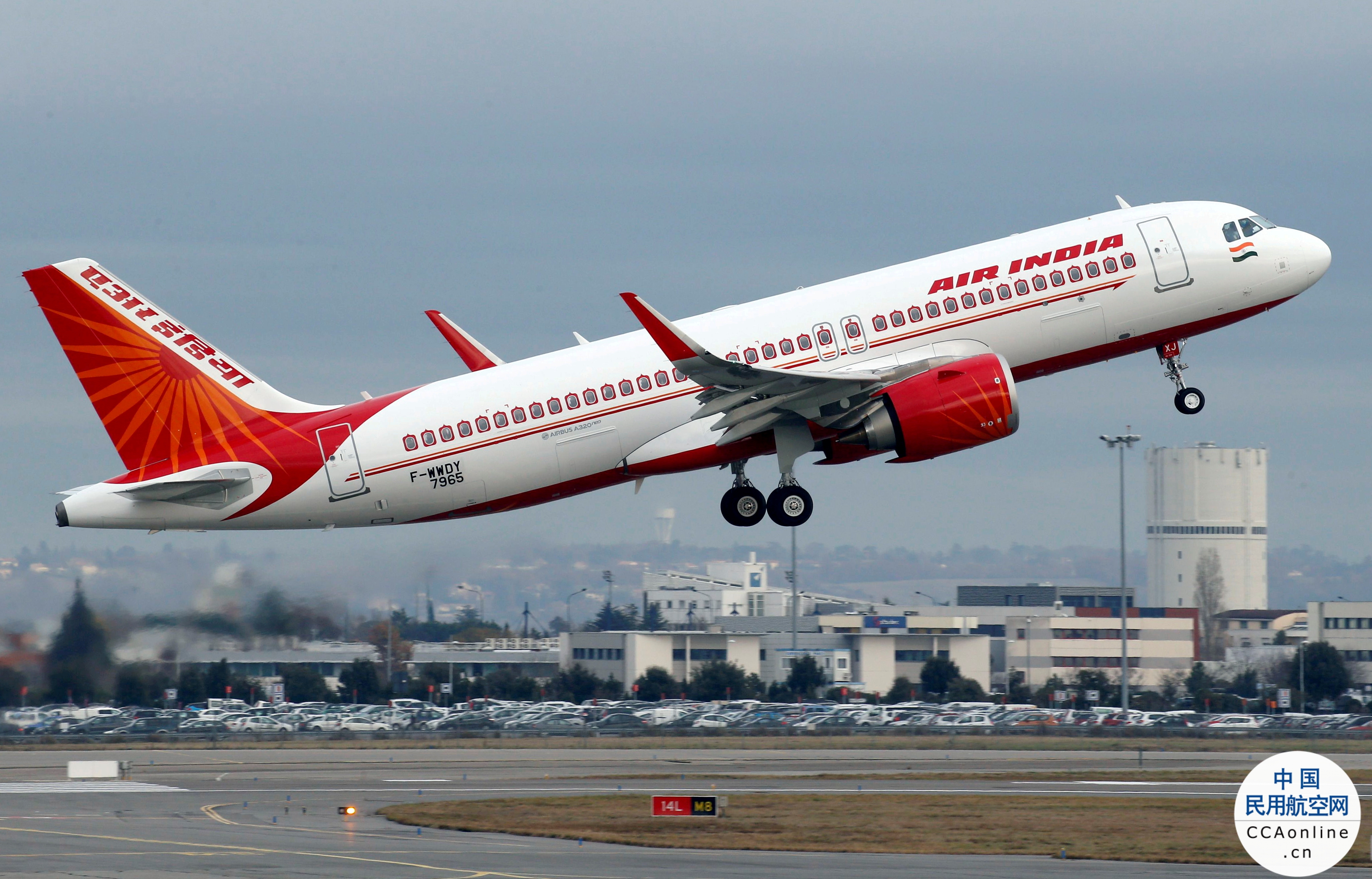 印度航空公司预订多达500架客机