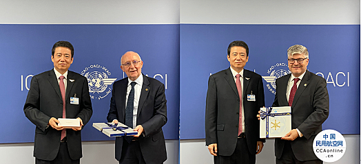 崔晓峰会见国际民航组织理事会主席和秘书长
