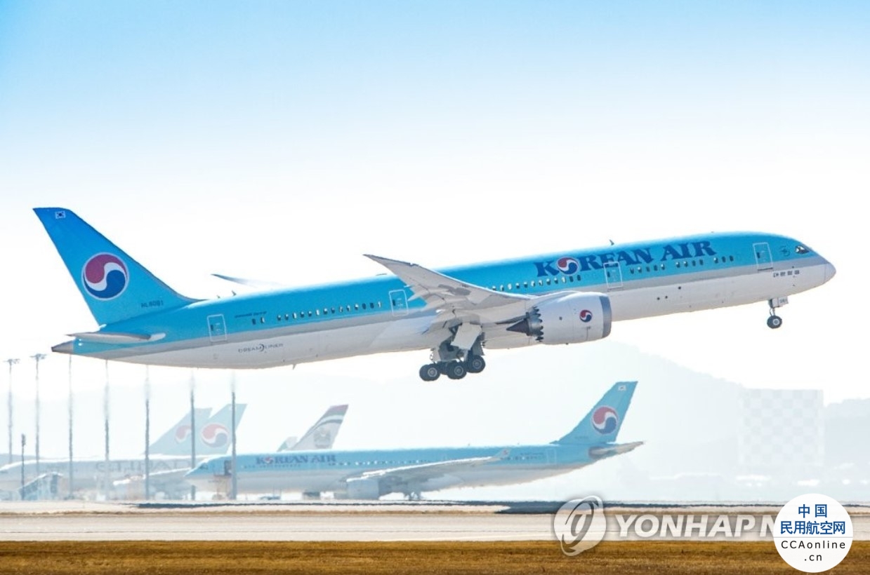韩联社：韩中往返航班将倍增至每周64班
