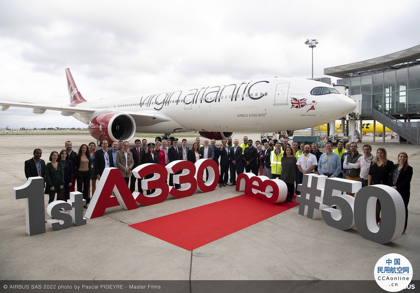 维珍大西洋航空接收其首架空客A330neo飞机