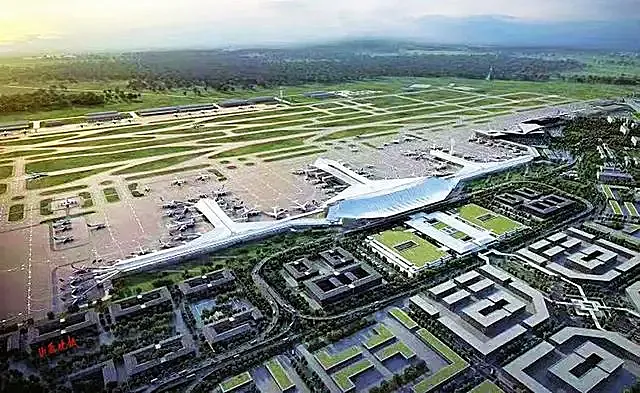 太原武宿国际机场三期改扩建工程开始大规模工程桩施工